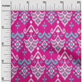 thumbnail image 1 of oneOone Tissu Tabby en Soie Damas Ikat Imprimé 1 Yard 42 Pouces de Large, 1 of 1