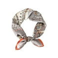 thumbnail image 3 of Silk Scarf for Women Small Square Neck Scarfs Elegant Fashion Headscarf Printed Neckerchief Gift Accessory, 3 of 4