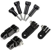 3-Way Adjustable Extension Pivot Arm Adapter Set- Long & Short Straight 35mm/50mm Same/Reverse Direction Joints