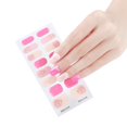 thumbnail image 1 of 20pcs/pack Nail Wraps Women Nail Polish Strips Solid Color Fingernail Stickers, 1 of 5