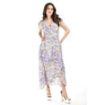 thumbnail image 5 of Vestido envolvente multicolor Roman Fashion /Juvenil, 3838 (Rosa multicolor) rosa G, 5 of 5