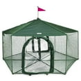 thumbnail image 3 of Kittywalk Cat Gazebo , Outdoor Cat Enclosure , Cat Cage , Cat Shelter , Green , 70-in, 3 of 4
