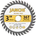 thumbnail image 2 of Disco de Sierra Janchi 3" 24T 30T 36T para Carpintería, Corte de 0.06", 2 of 4