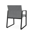 thumbnail image 5 of Fauteuil d'Appoint pour Réception et Salle d'Attente en Soins de Santé / Acier Noir / Gris, 5 of 5