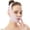 H, variant on V Face Elevating Mask 078 Pink Color Lip Coverage Design Breathable Precision Chin Tightener Bandage with Full Lip Protection for Accurate Facial Lifting and Firming