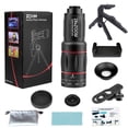 thumbnail image 2 of MYG 18X 28X 36X 64X Monocular Zoom Telescope Long Range Outdoor Mobile Phone Photo, 2 of 9