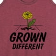 thumbnail image 3 of Instant Message - Grown Different Dandelion - Women's Racerback Tank Top, 3 of 6