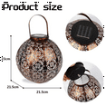 thumbnail image 4 of 1 x Solar Lantern Outdoor Lights-As Shown, 4 of 5