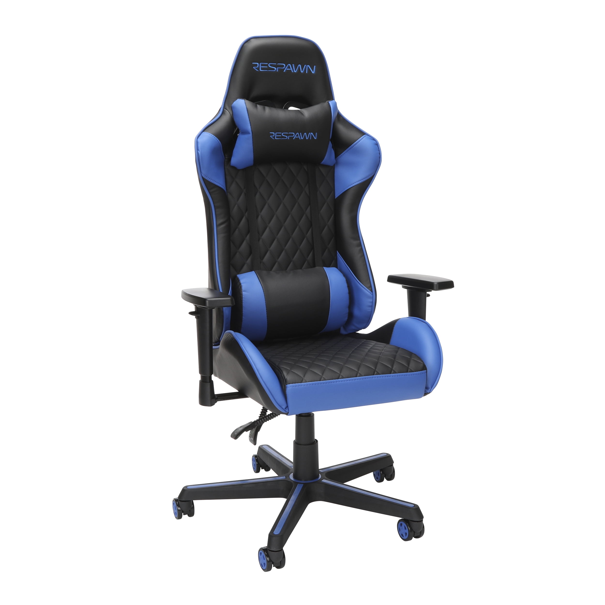 RESPAWN Ergonomic & Lumbar Support Swivel Gaming Chair, Blue