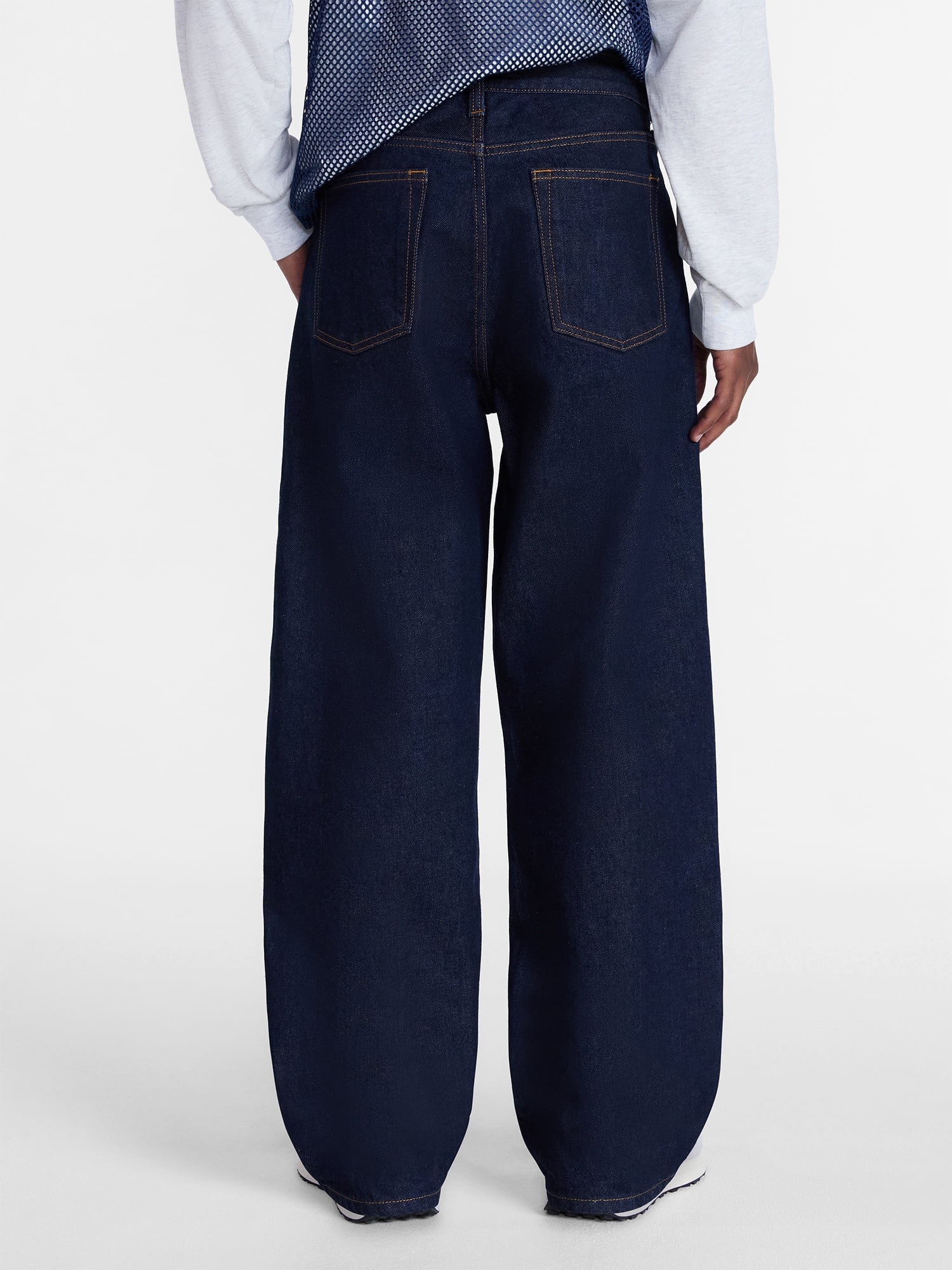 No Boundaries Baggy Fit Jeans, 100% Cotton 14 oz Denim, Men's 28x30-40x32