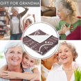 thumbnail image 5 of Gifts for Grandma, Grandma Grandparents Day Birthday Gifts Soft Flannel Blanket, Grandmother Gifts from Grandchildren, Grandma Gifts for Mothers Day, The Best Grammy Ever Gifts 60x 50, Taupe, 5 of 6