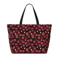 thumbnail image 2 of Disketp Beautiful Maple Leaf Lantern Bolsa de Playa de Gran Capacidad, Bolso Impermeable y a Prueba de Arena para Mujer, Ideal para Playa, Piscina y Natación, 2 of 7