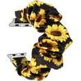 thumbnail image 2 of XiHAMA Scrunchie Elastic Watchband Compatible with Apple Watch Band Series 9 8 7 6 5 4 3 2 1 SE Ultra, Watch band for iwatch 49mm 45mm 41mm 38mm 40mm 42mm 44mm Strap Bracelet, 2 of 5