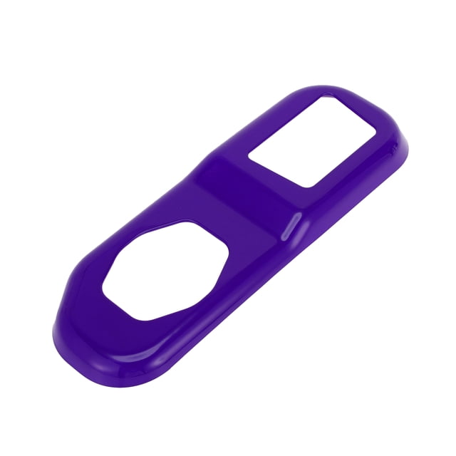 Unique Bargains 1 Pc Rear Trunk Lock Panel Cover Trim for Jeep Wrangler JL JLU 2018-2024 2 Door and Unlimited 4 Door Tailgate Lock Catch Latch Panel Trim Cover Purple