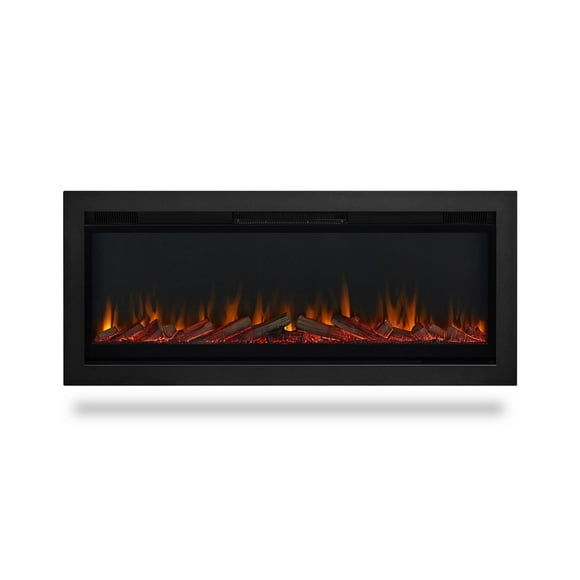 Real Flame Wall-Mount or Recessed Electric Fireplace Insert
