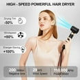 thumbnail image 3 of 8-in-1 Hair Styler & Hair Dryer Brush with HD Digital Display - 110,000 RPM High-Speed Negative Ion Multi-Styler for Fast Drying & Curling, 3 of 8