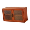 thumbnail image 3 of Wood Storage Cabinet Desktop Display Rack Shelf Action Figures Display Shelf for Style A, 3 of 8