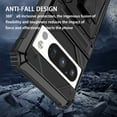 thumbnail image 2 of TECH CIRCLE for Google Pixel 9 Pro/Pixel 9 Case, Heavy Duty Holster with Belt Clip Kickstand Rugged Shockproof Protective Case Non-Slip Dual Layer Dropproof Hybrid Silicone Cover,Black, 2 of 8