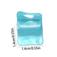 thumbnail image 2 of Light Up Ice Cubes with Reusable Acrylic Design, 20-Pack 0.55 Inch, Blue, for Drinks and Party Events, Decorations, 2 of 3