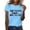Light Blue, variant on Womens Athletic Tops Long Sleeved Shirts for Women Casual Womens Tops Short Sleeve Turtle Neck Tee T Shirts Short Sleeve Loose Fit Summer Workout Women Shirt Size Medium Women's Red XL
