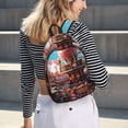 thumbnail image 6 of KLL fairy-tale-world-with-delicious-candy Print Travel Laptop Backpack - College Backpack Business Work Bag Nurse Bag Casual Daypack for Weekender Business Hiking -Small, 6 of 6