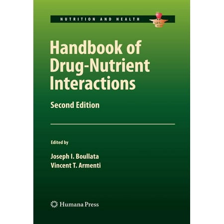 UPC: 9781603273633 | Nutrition and Health: Handbook of Drug-Nutrient Interactions (Hardcover)