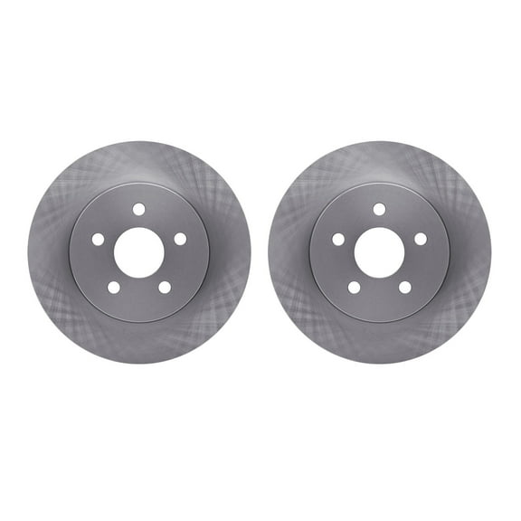 Dynamic Friction Company Front Brake Rotors 6002-52009