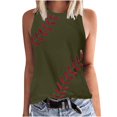 thumbnail image 1 of Birdeem Débardeur à Imprimé Floral pour Femmes Col Rond Sans Manches Tunique Tee Tops, 1 of 1
