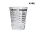 thumbnail image 4 of Matsuzay Vaso medidor de vidrio para hornear de 45ML Juegos de servir café y té Negro/45ml, 4 of 6