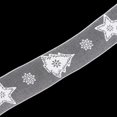 thumbnail image 3 of simhoa 10 Meters 25mm Satin Ribbon Multi-Purposes Christmas Ribbon white, 3 of 8