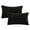 Black, variant on Home Textile Soft Corduroy Striped Velvet Rectangle Decorative Throw Pillow Cusion for Couch 12 Home Decoration Suitable for Living Room and Bedroom