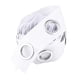 thumbnail image 2 of Cinta para cortina Naiovety Ojal de 5/10M anillo de plástico con Ojal cinturón decorativo plateado para cortinas 5M, 2 of 6