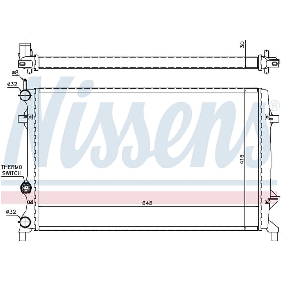 Nissens 65296 Radiator