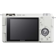 Ultimaxx Basic Bundle + Sony ZV-E10 Mirrorless Camera (International Model) (Body Only, White) + SanDisk 64GB Ultra Memory Card, High Speed Memory Card Reader, Dust Blower & More (13pc Bundle)