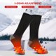 thumbnail image 2 of Productos de invierno Par de calcetines de calefacción eléctrica Montar al aire libre Deportes de es Abanopi Sin batería/Gris, 2 of 7