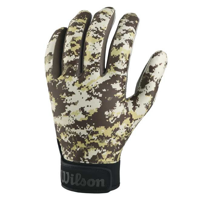 camo football gloves