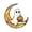 White2, variant on Stained Acrylic Window Hanging Halloween Decorations Pumpkin For Doors Garden Indoor Funny Orange Sun Catchers Gothic For Women Men Frien 8 In Glass Decorations for Window Fireplace Garland 5 Ft