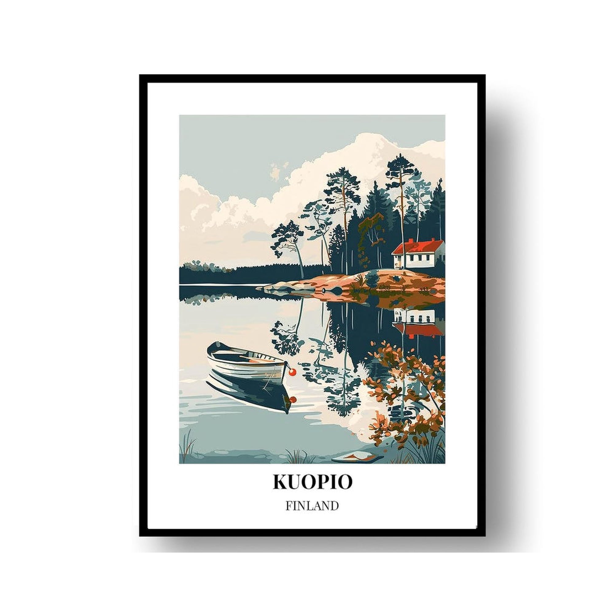 Kuopio: Finland Travel Art
