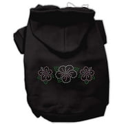 Pet, Dog Cat Hoodie Rhinestone, "Tropical Flower"