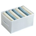 thumbnail image 2 of Organizer Set - 1 Extra High Compartments For T-Shirts  Sweaters & Underwear - Organization Boxes Made Of Fabric, 2 of 6