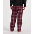 thumbnail image 2 of Boxercraft Mens Harley Flannel Pants, XXS, Maroon Plaid, 2 of 2