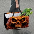 thumbnail image 7 of Halloween Large Capacity Collapsible Cube Organizer Tote Bag Storage Box Oxford Cloth Reusable Foldable Bucket with Handle, 7 of 7