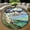 Cliffs Dover, variant on Round Rug, Ocean10 Soft Washable Carpet, Non-Slip Floor Mat for Living Room Bedroom Home Decor 24 Inch