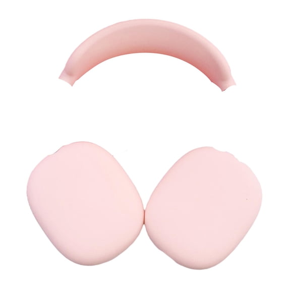 Silic Case Ear Cups Cover Protection for Max, Shock-Absorbing - Pink,