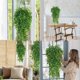 thumbnail image 5 of Follaje verde artificial, ramas de vegetación artificial, hojas falsas para decoración del hogar, decoración interior y exterior para oficina, estante de pared, mesa, arreglo de jardín., 5 of 9