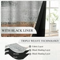 thumbnail image 7 of Dashan Brown Grey Abstract Blackout Curtains for Bedroom Living Room Decor Grommet Window Drapes 42x63 Inch,2 Panels, 7 of 7