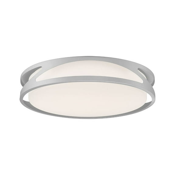 49991LEDD-SAT/ACR-Access Lighting-Lucia - 24W 1 LED Flush Mount-4 Inches Tall and 17.75 Inches Wide-Satin Finish