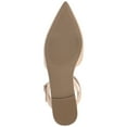 thumbnail image 6 of Journee Women's Martine SuperNatural Shades Narrow Width Buckle Pointed Toe Flats, 6 of 10