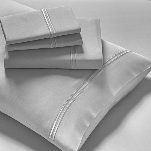 New Purecare Arbor Premium Modal Long-Staple Cotton Full Dove Gray Sheet Set