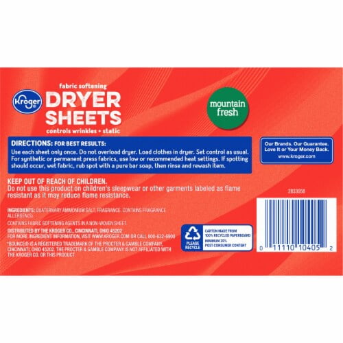 KR Mountain Dryer Sheets 200 ct